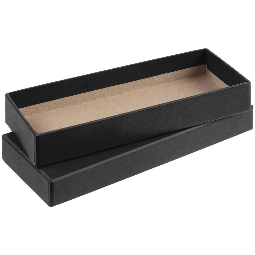 Коробка Notes с ложементом для ручки и флешки, черная — изображение 3