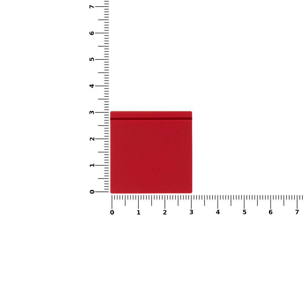 Лейбл из ПВХ Kare, красный — изображение 3