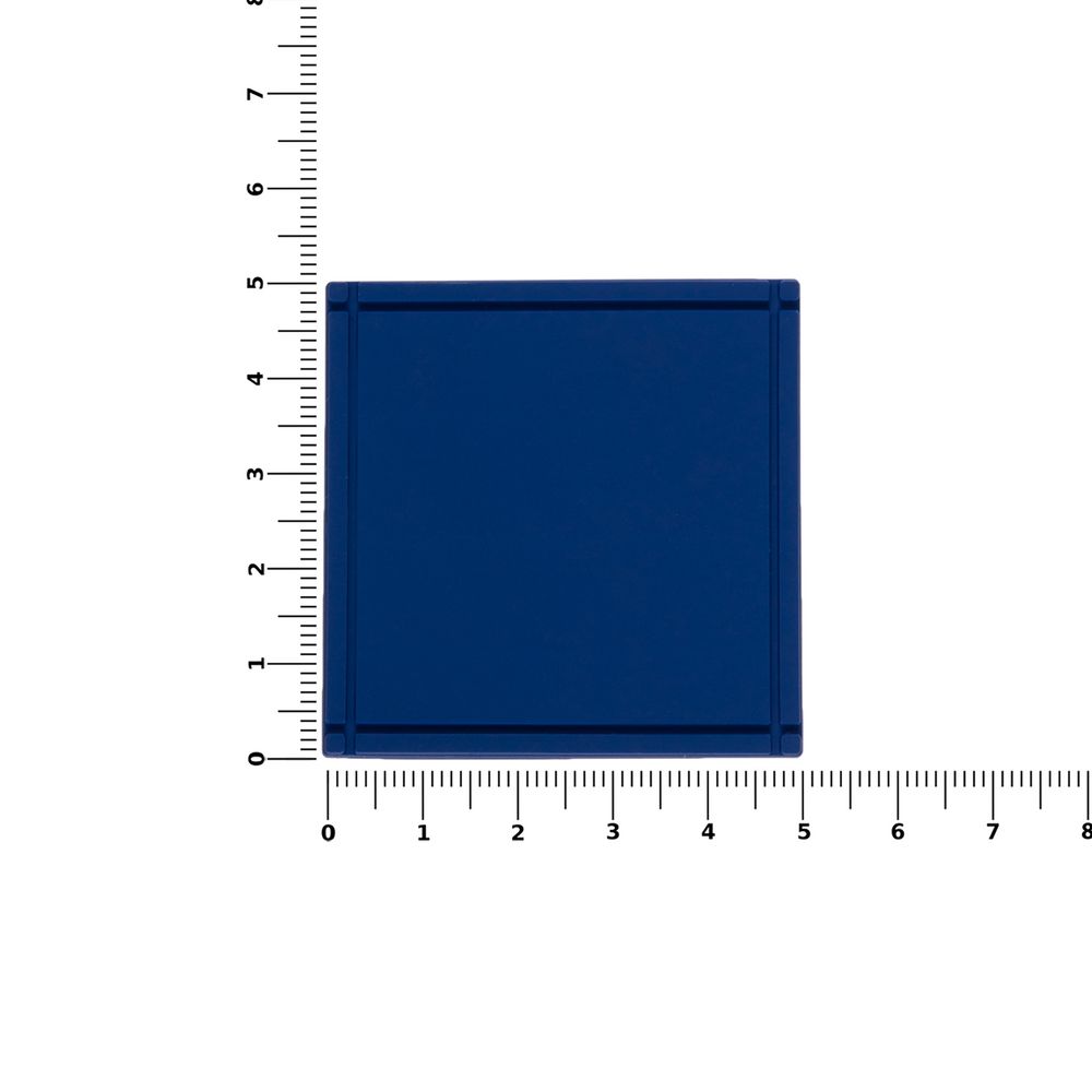 Лейбл из ПВХ Dzeta, L, синий — изображение 3