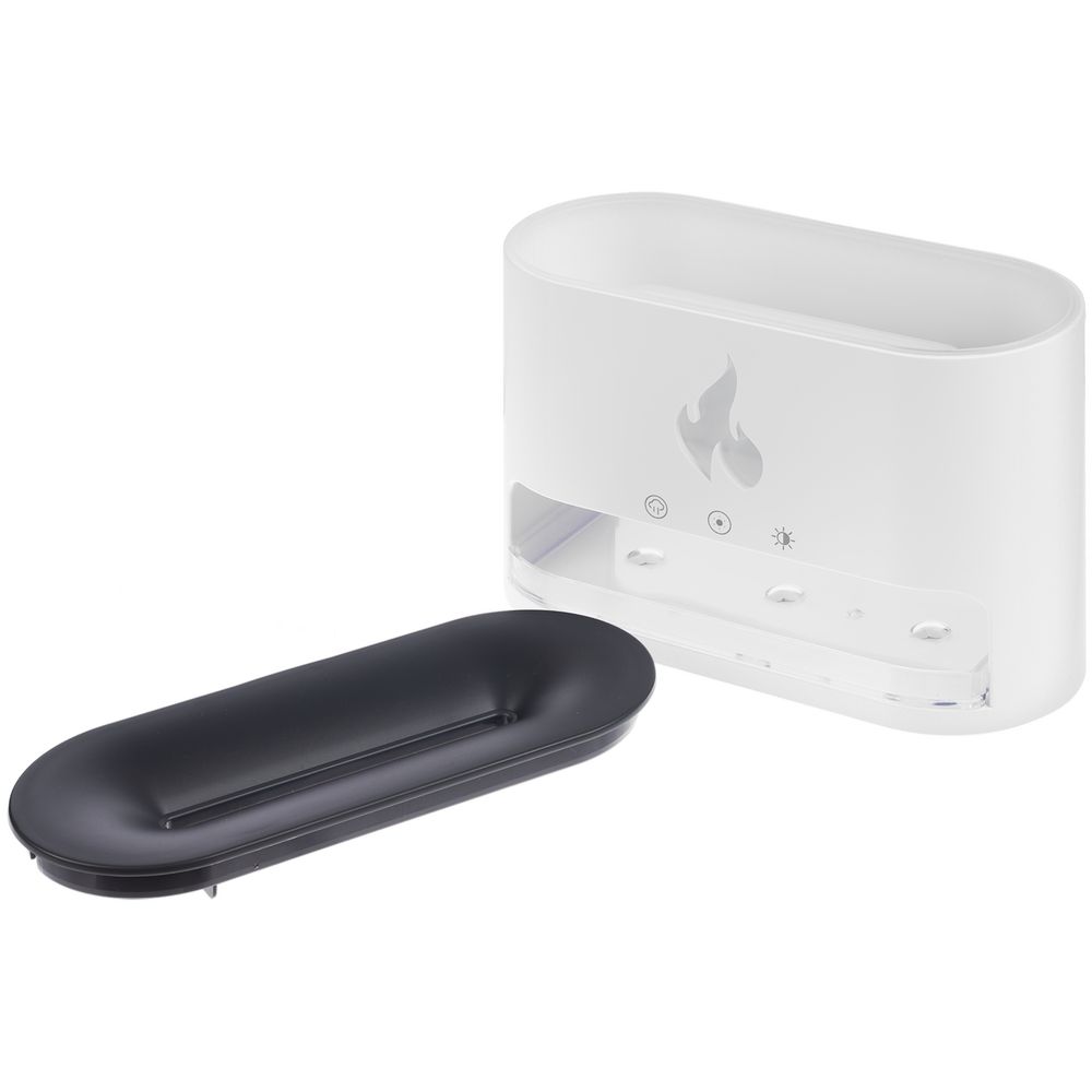 Увлажнитель-ароматизатор Fusion Blaze с имитацией пламени, белый — изображение 7