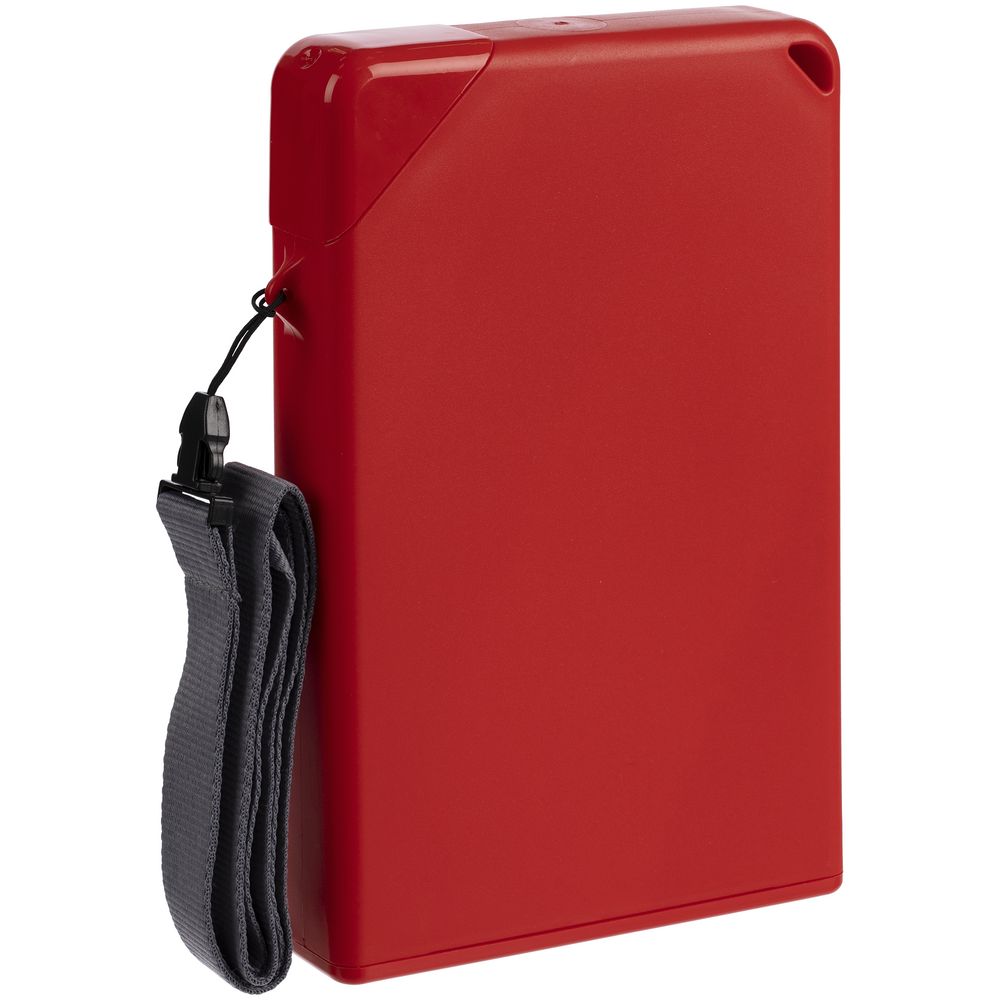 Плоская бутылка для воды Flacon, красная — изображение 4