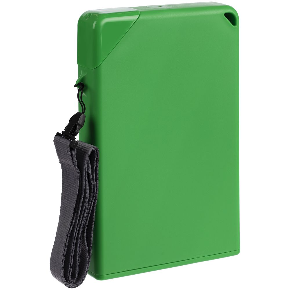 Плоская бутылка для воды Flacon, зеленая — изображение 4