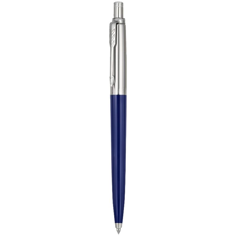 Ручка шариковая Parker Jotter Originals Navy Blue Chrome CT, темно-синяя — изображение 3
