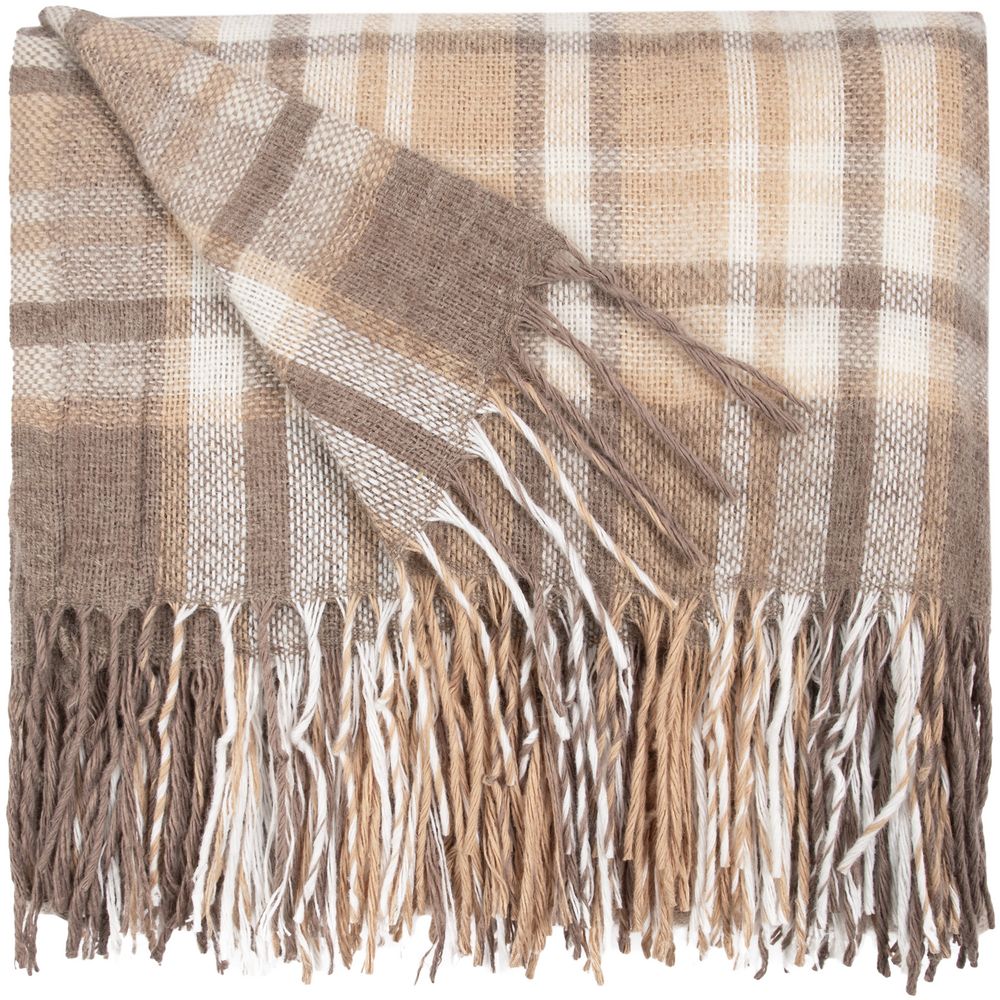 Плед «Берген», бежевый — изображение 3