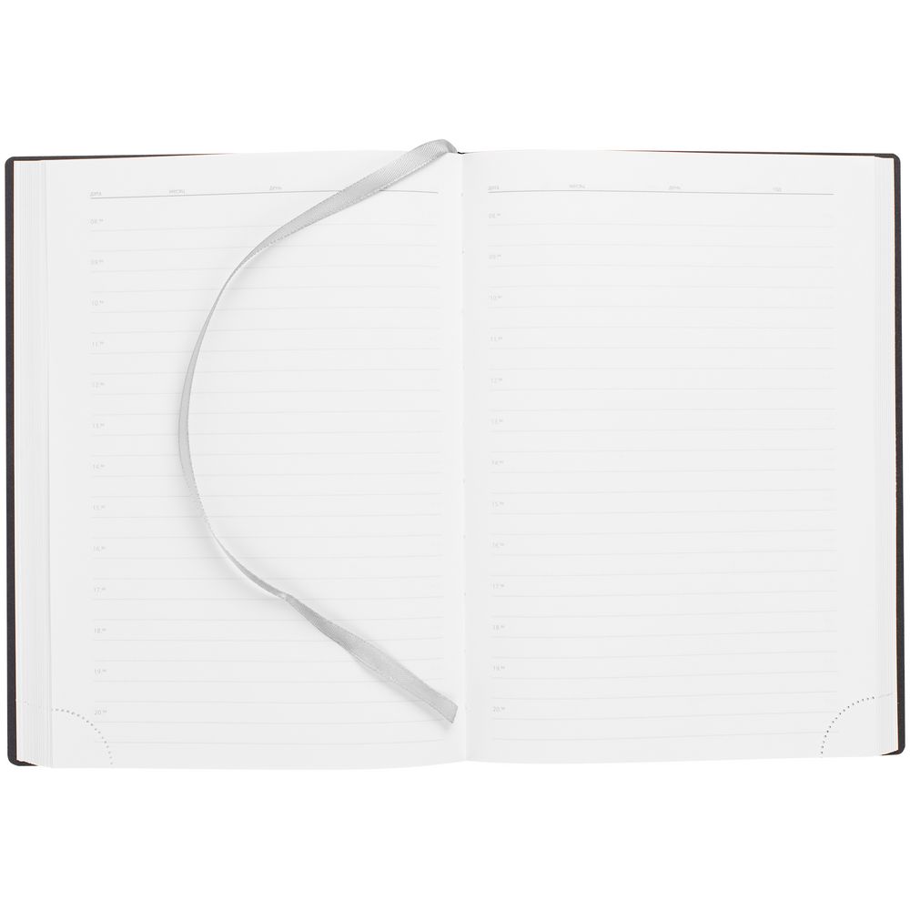 Ежедневник Vivian, недатированный, серый — изображение 7