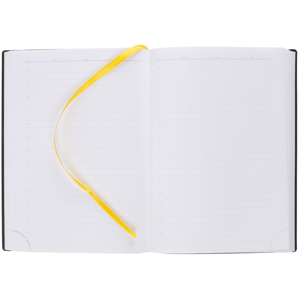 Ежедневник Vivian, недатированный, желтый — изображение 6