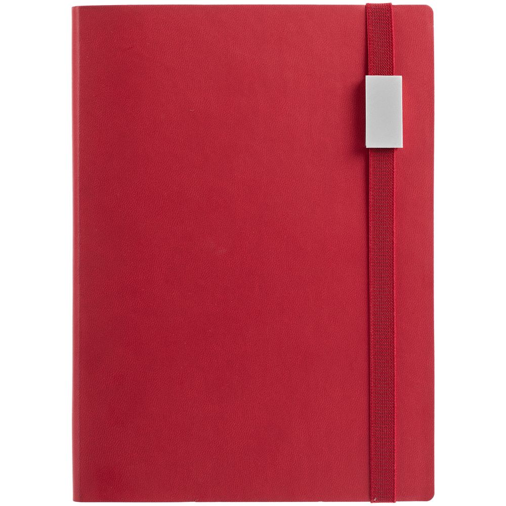 Ежедневник Vivian Metal, недатированный, красный — изображение 3