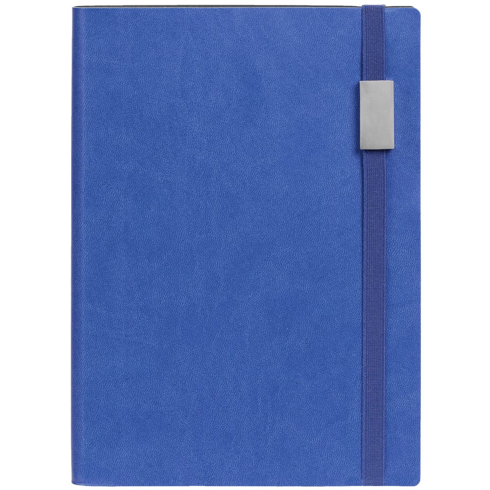 Ежедневник Vivian Metal, недатированный, синий — изображение 3