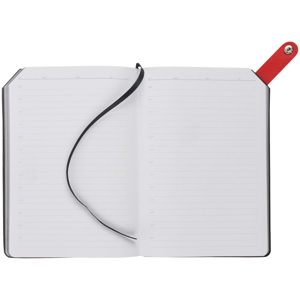 Ежедневник Angle, недатированный, красный — изображение 8