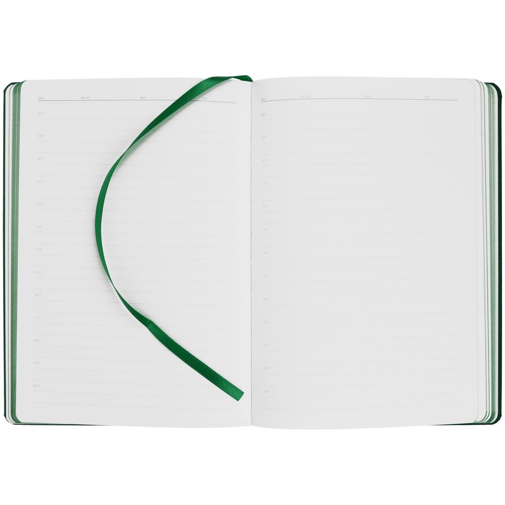 Ежедневник Peel, недатированный, зеленый — изображение 7