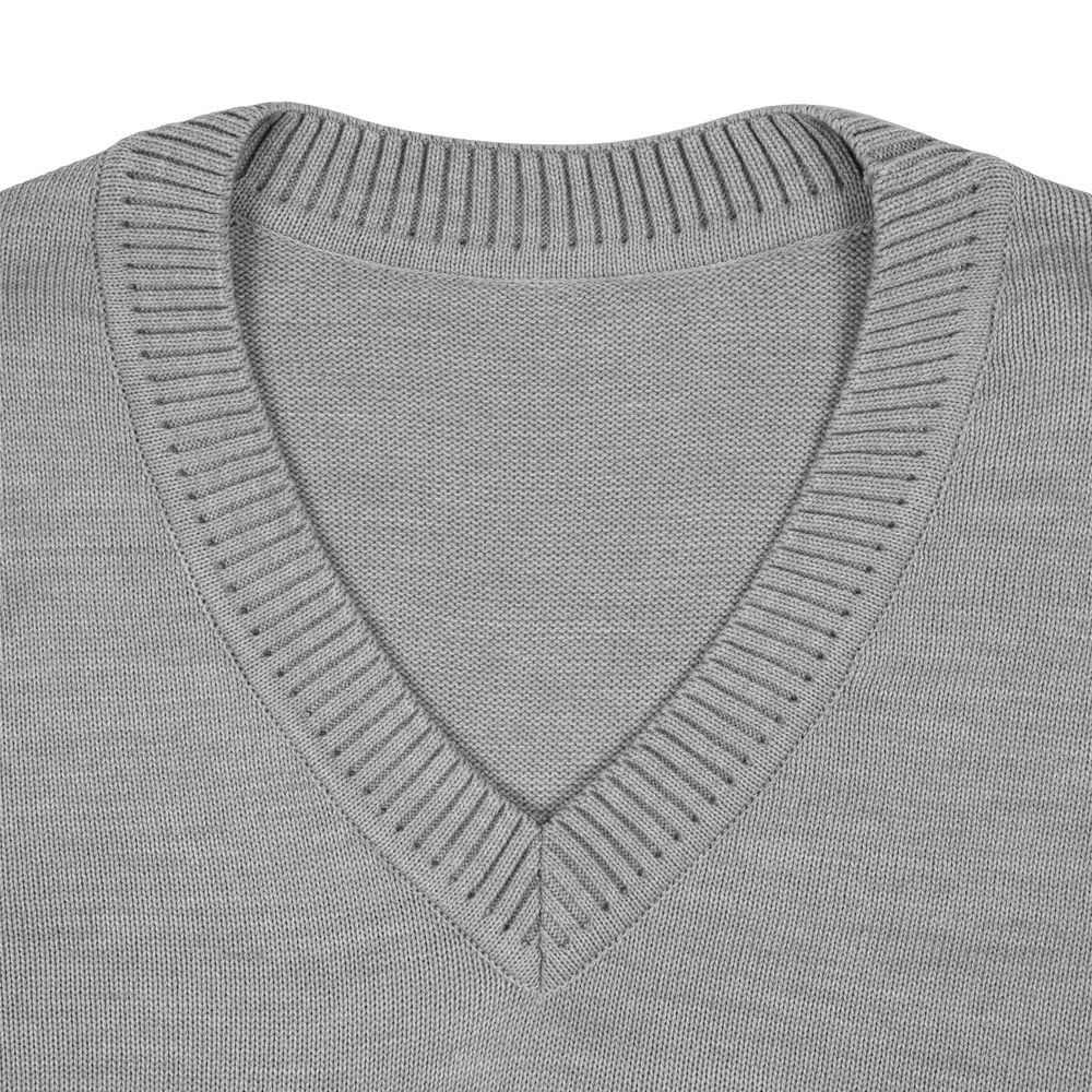 Жилет оверсайз унисекс Tad, светло-серый — изображение 4