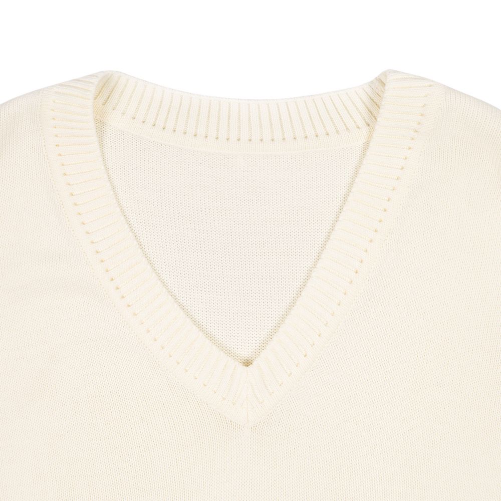 Жилет оверсайз унисекс Tad в сумке, молочно-белый — изображение 4