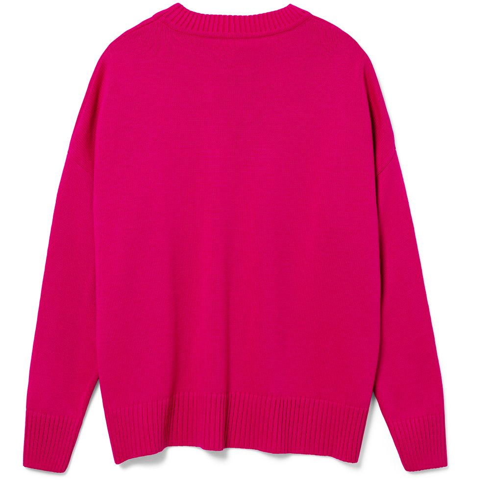 Джемпер оверсайз унисекс Stated в сумке, розовый — изображение 3