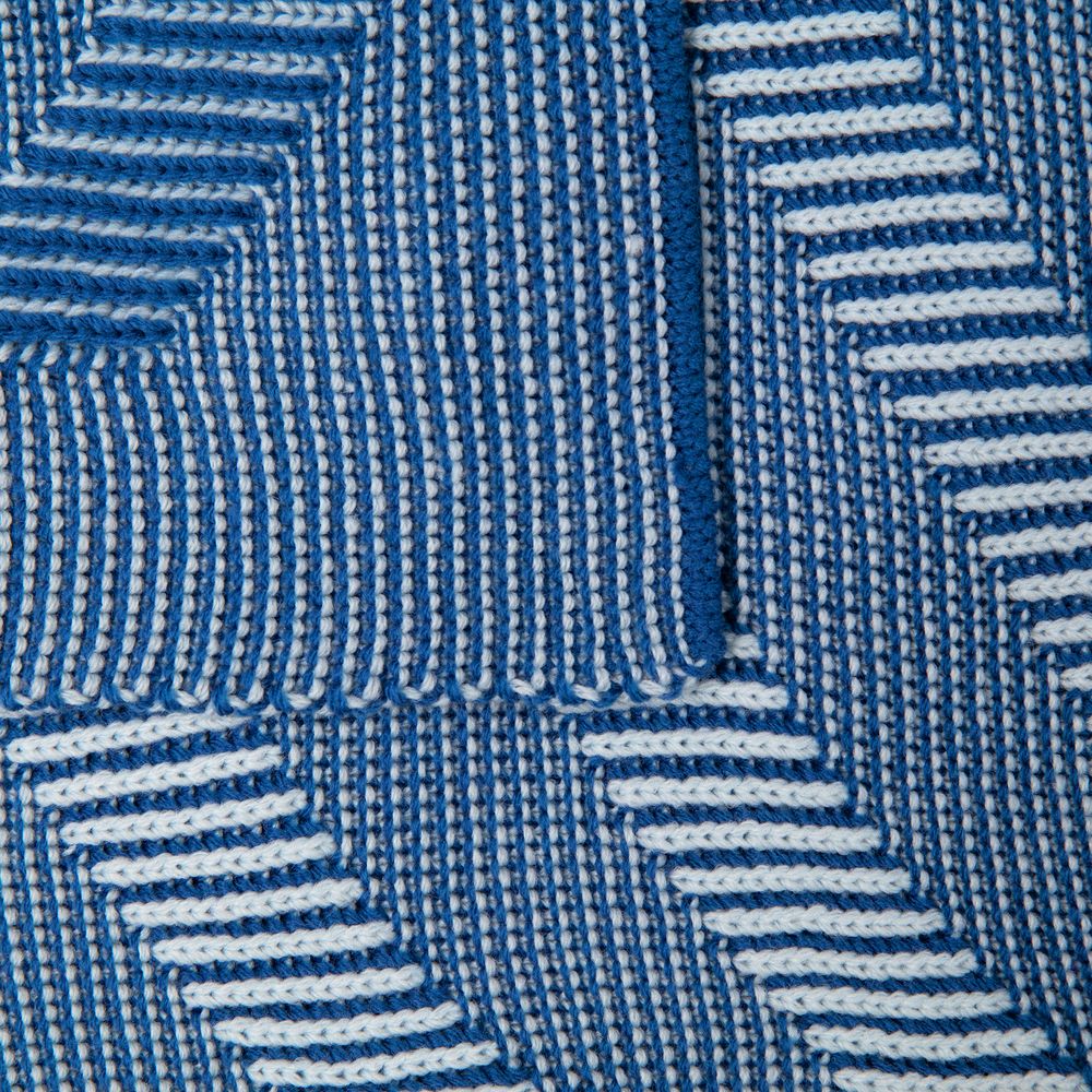 Плед Locus Solus, синий с голубым — изображение 4