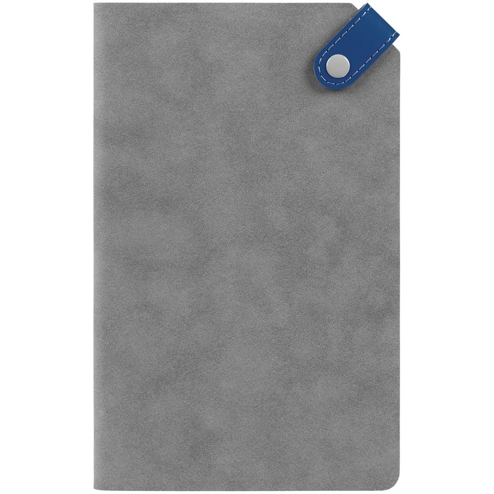 Ежедневник Corner, недатированный, серый с синим — изображение 4