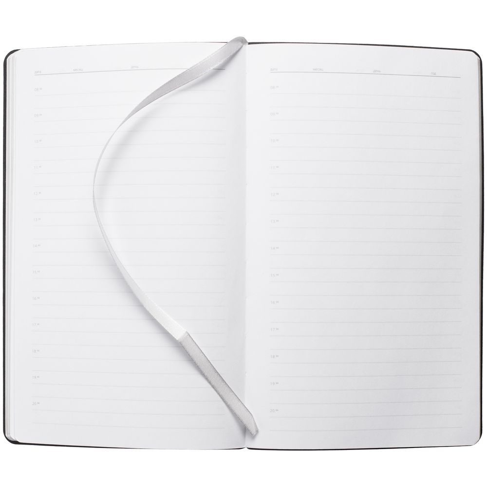 Ежедневник Aspect на заказ, недатированный, бирюзовый — изображение 8