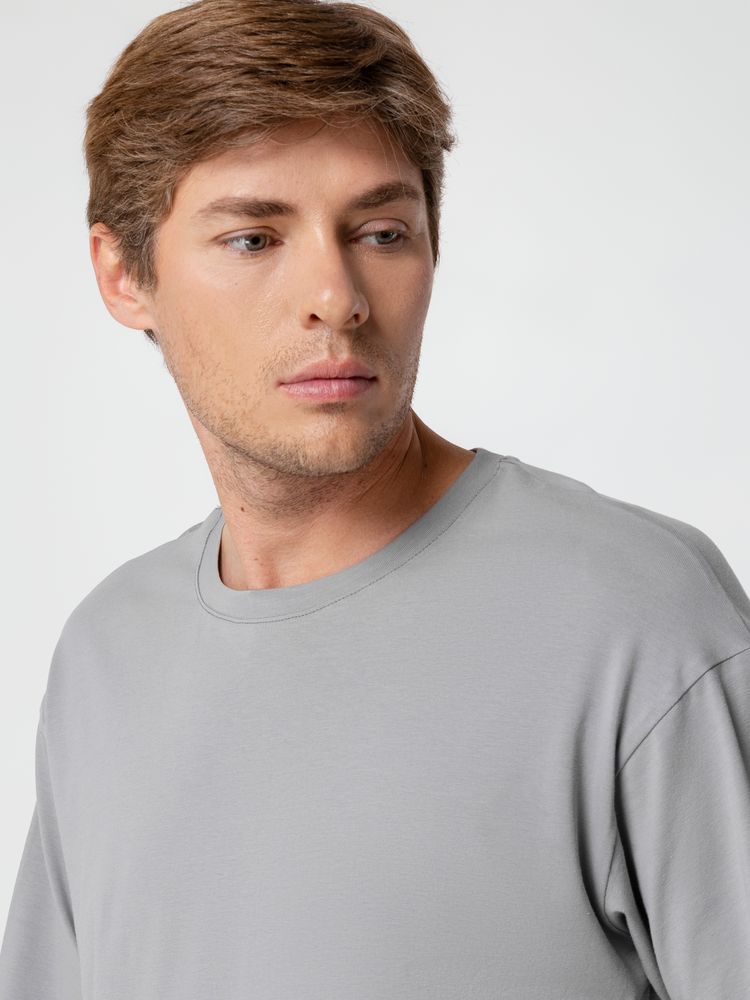 Футболка унисекс оверсайз Street Vibes, серая — изображение 8