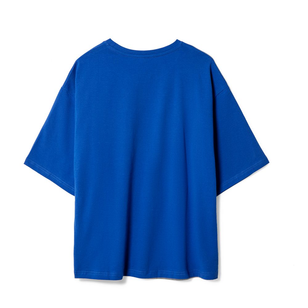 Футболка унисекс оверсайз Street Vibes, ярко-синяя — изображение 3