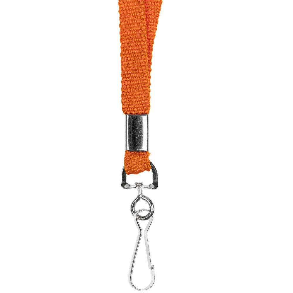 Лента с карабином Colorplan, оранжевая — изображение 4