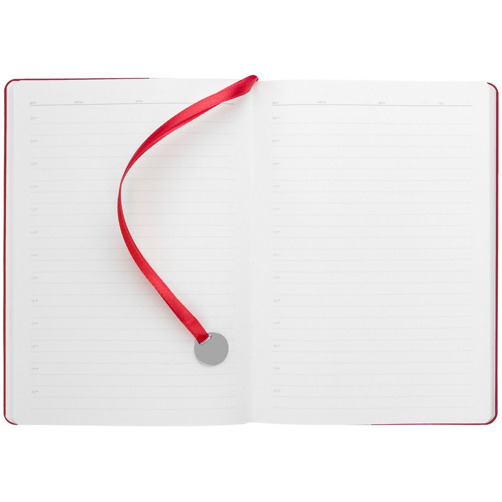 Ежедневник Lafite, недатированный, красный — изображение 9