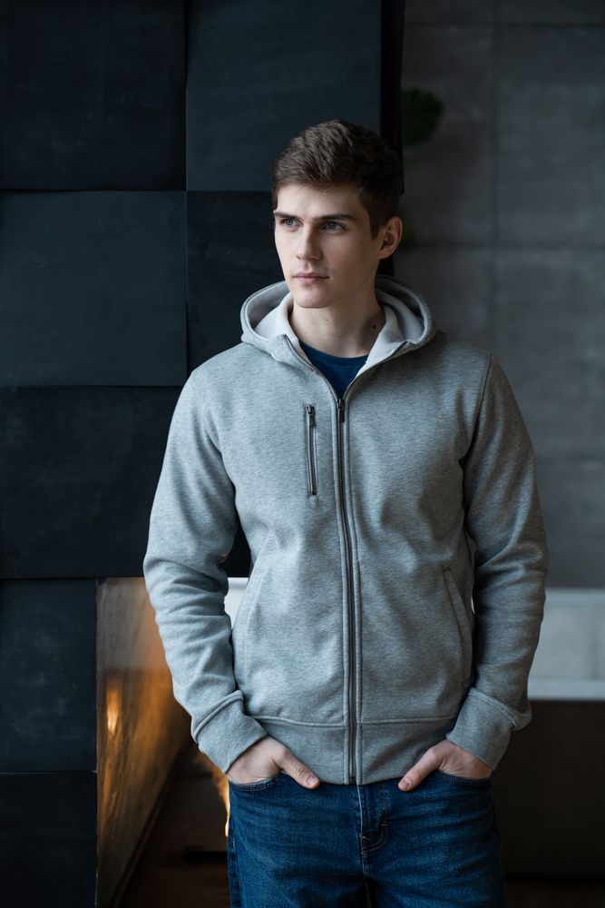 Толстовка мужская Parkwick темно-синяя — изображение 8