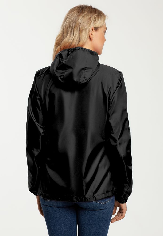 Ветровка женская Fastplant черная — изображение 10