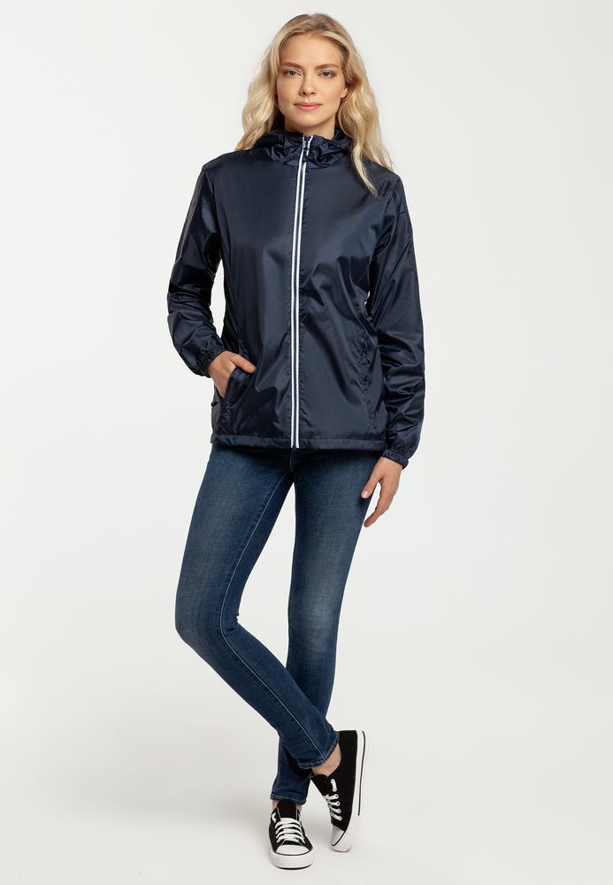 Ветровка женская Fastplant темно-синяя — изображение 11