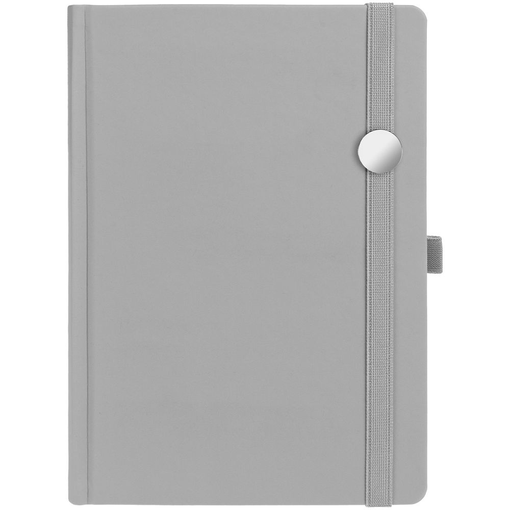 Ежедневник Favor Metal, недатированный, серый — изображение 3