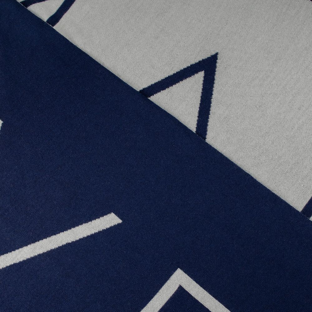 Шарф Bereg, серый с синим — изображение 7