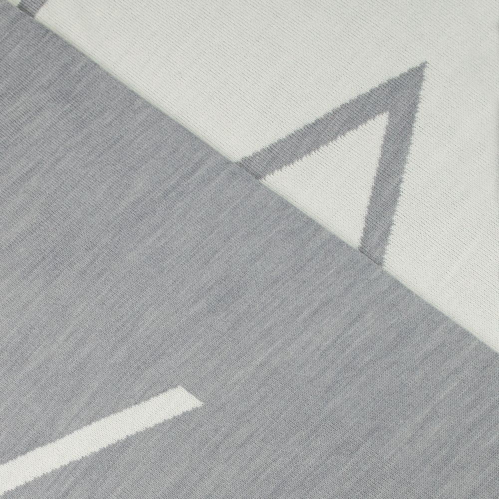 Шарф Bereg, молочный с серым — изображение 7