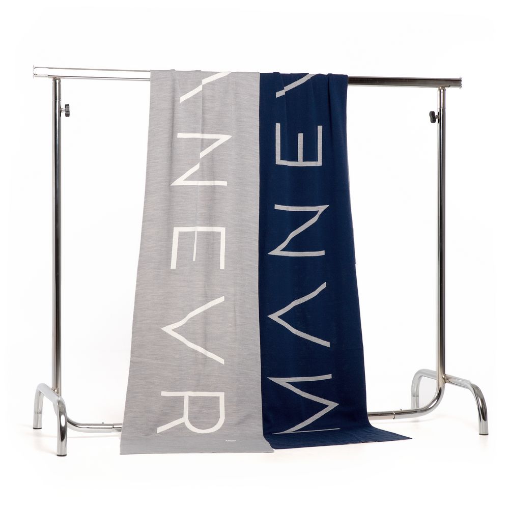 Шарф Bereg, молочный с серым — изображение 9