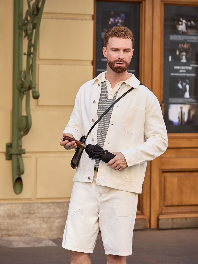 Зонт складной Cloudburst в подарочной упаковке, черный — изображение 7