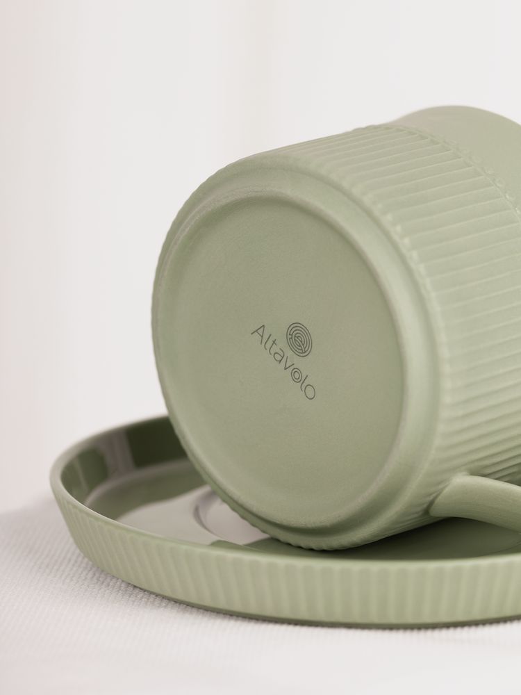 Чайная пара Pastello Moderno, зеленая — изображение 9