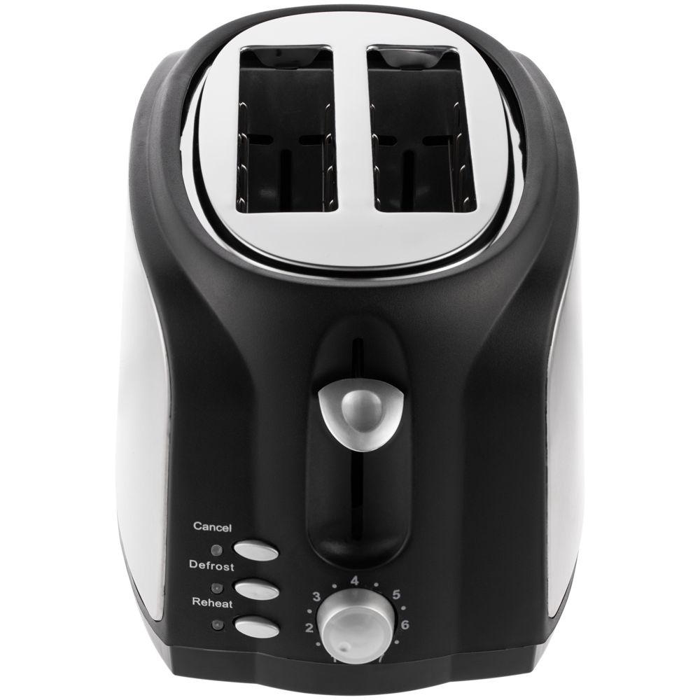 Электрический тостер Postre, серебристо-черный — изображение 6