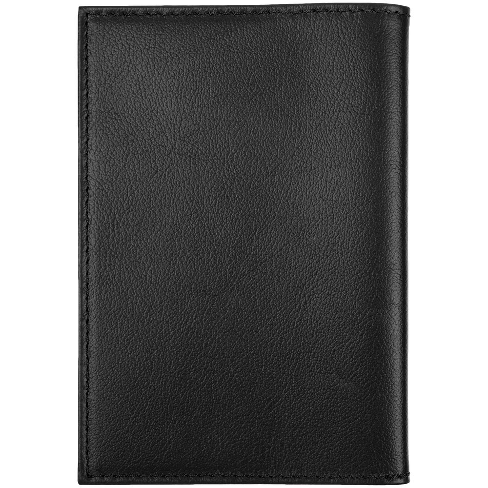 Обложка для паспорта Top, черная — изображение 3