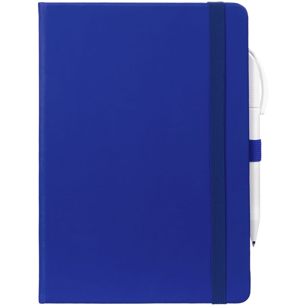 Блокнот Buffer с антибактериальным покрытием, синий — изображение 4