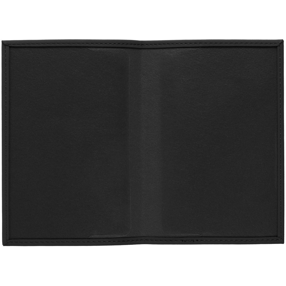 Обложка для паспорта Shall, черная — изображение 4