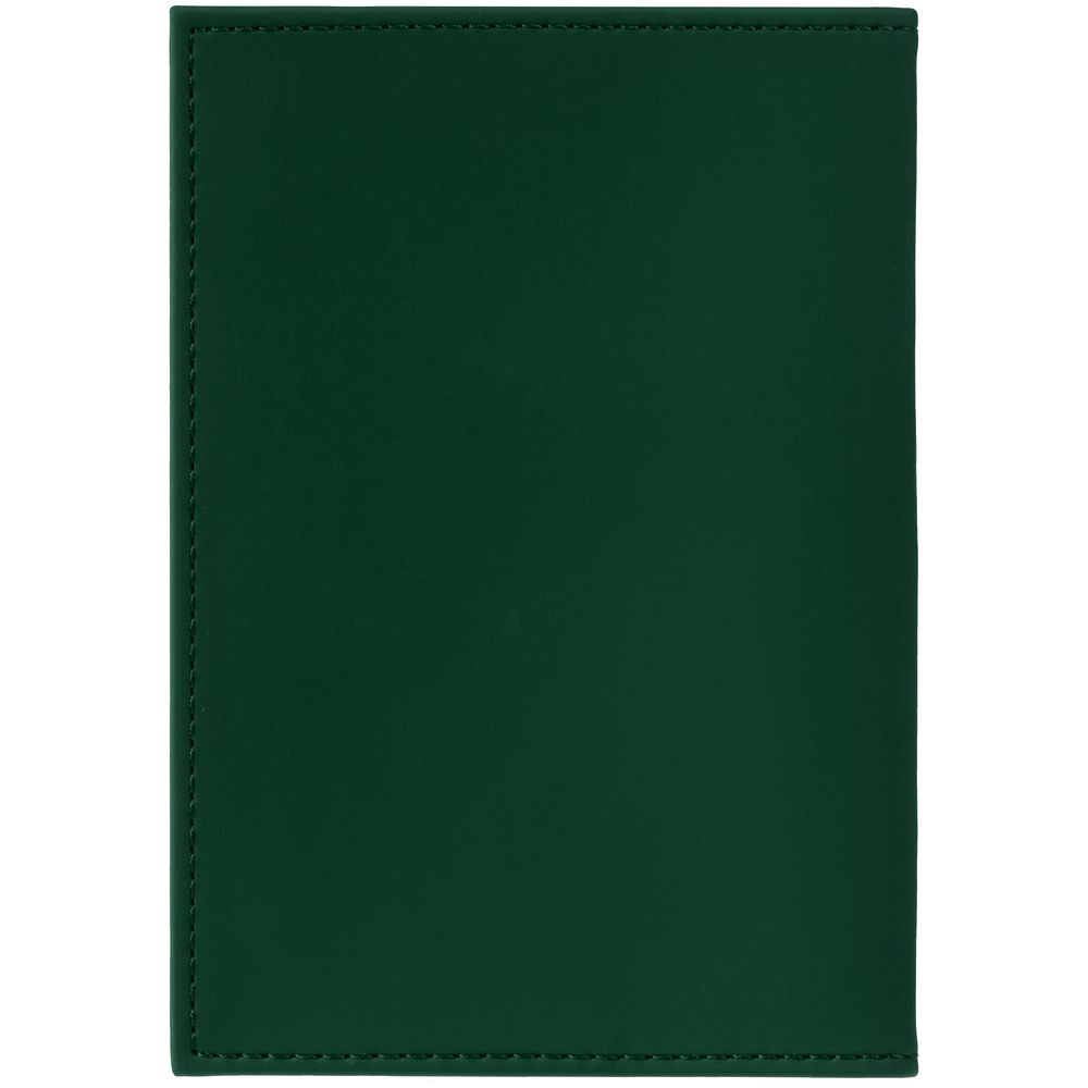 Обложка для паспорта Shall, зеленая — изображение 3