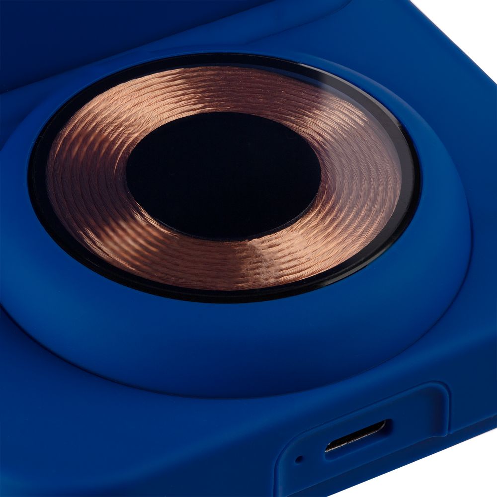 Зарядная станция с подсветкой Cooper Duo, синяя — изображение 8