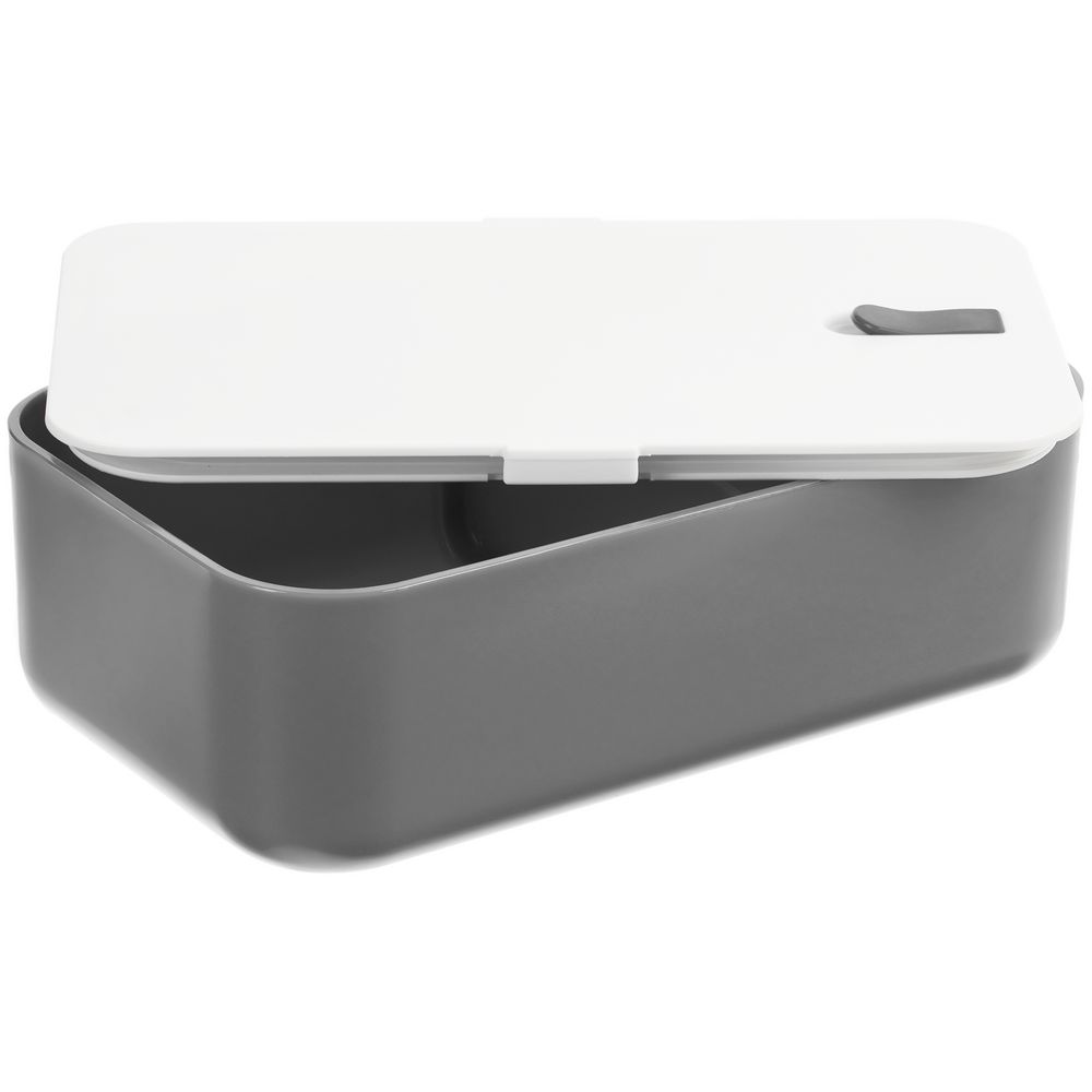 Ланчбокс Lunch Hour, белый с серым — изображение 4