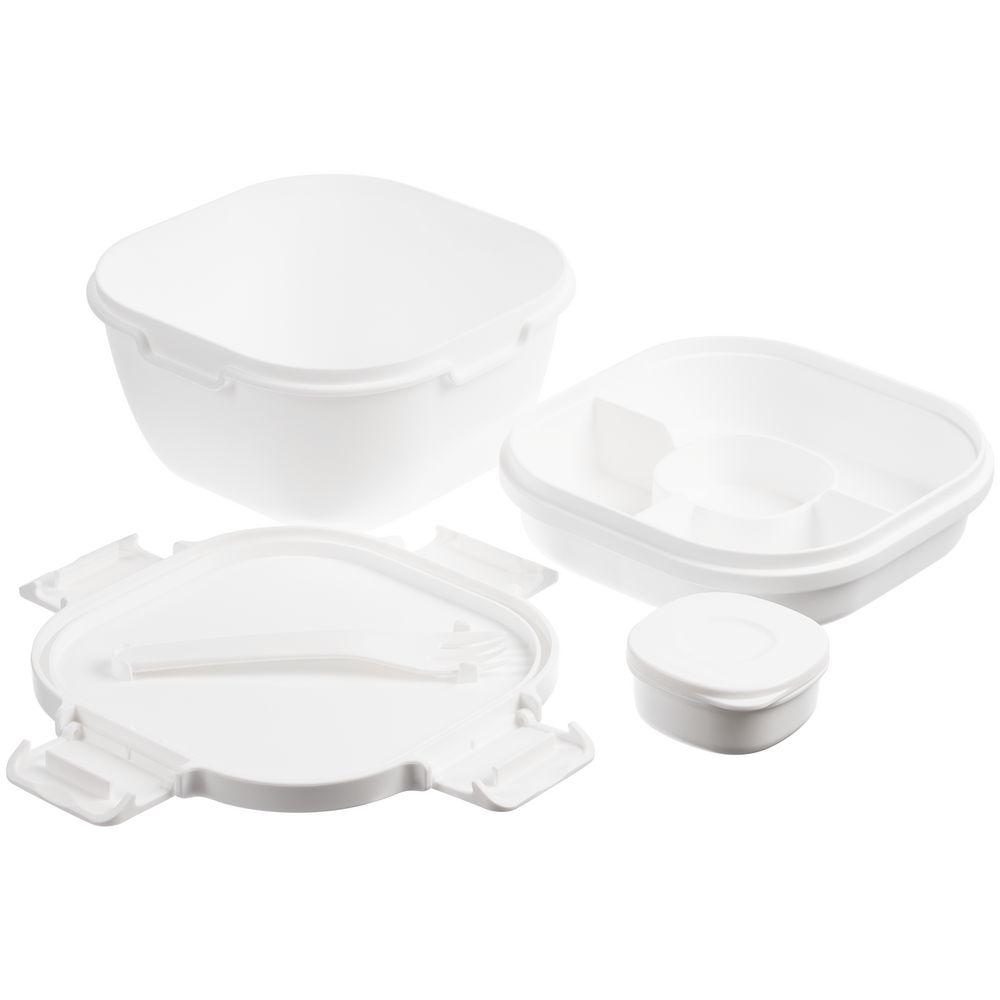 Ланчбокс-салатник Salad Bar, белый — изображение 3