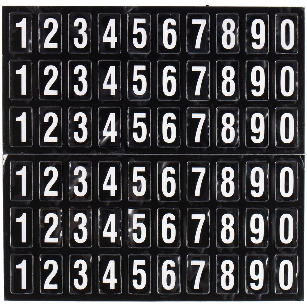 Парковочная визитка Litera Solar, черная — изображение 11