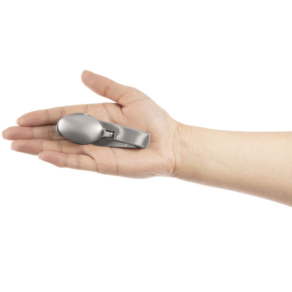 Походный складной столовый прибор Campsite Fold, стальной — изображение 8