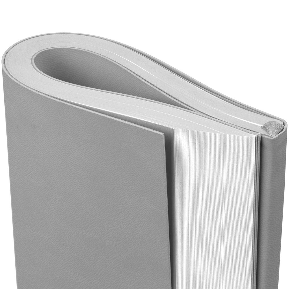 Ежедневник Flat, недатированный, серый — изображение 7