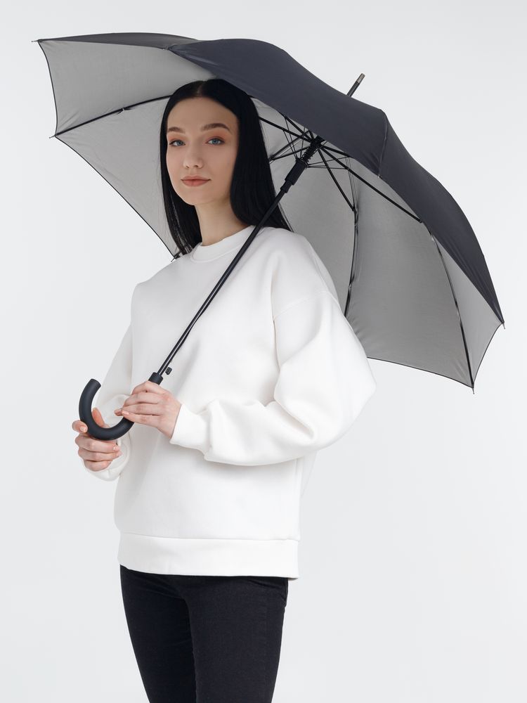 Зонт-трость Silverine, черный — изображение 8