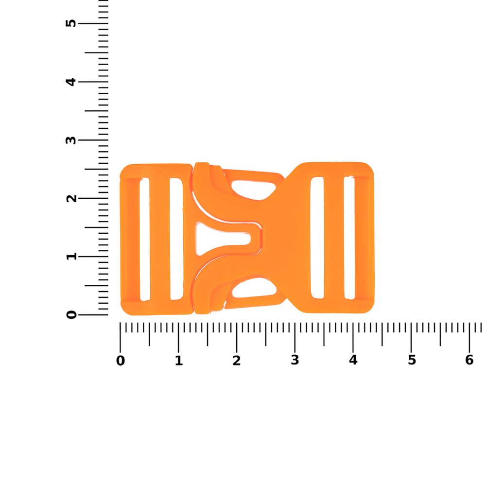 Застежка-пряжка Fibbia, оранжевый неон — изображение 4