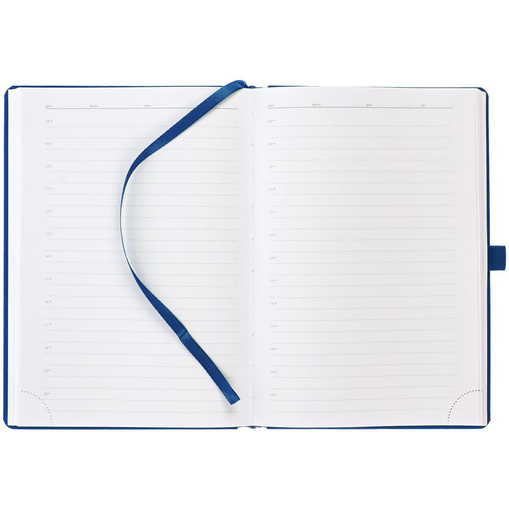 Ежедневник Favor Gold, недатированный, синий — изображение 5