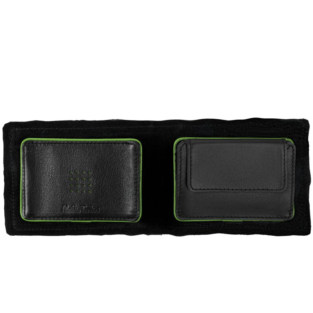 Кошелек Partinico, черный с зеленым — изображение 4