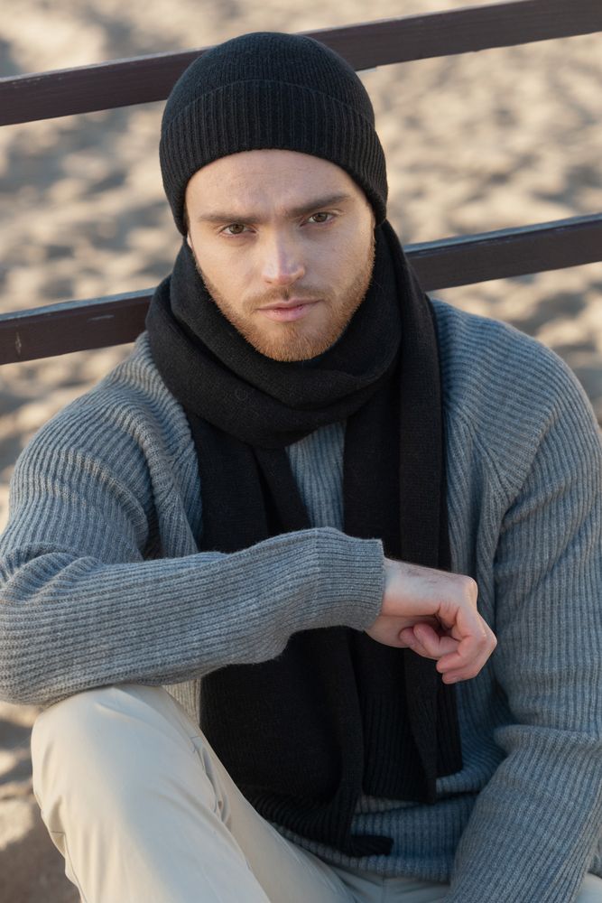 Шапка Cordelia, черная — изображение 8