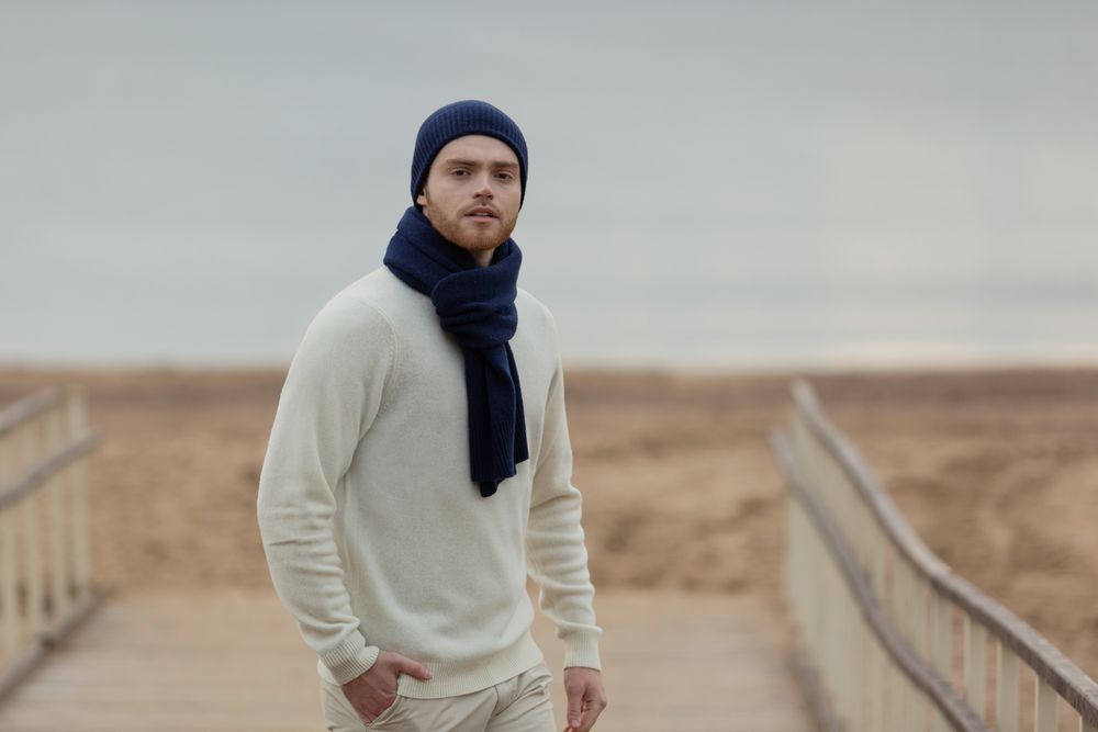 Шапка Cordelia, синяя — изображение 8